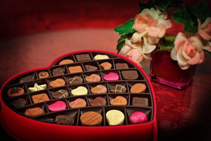 Valentine's day chocolate